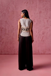 BLACK JUMP SUIT & WEAV JACKET